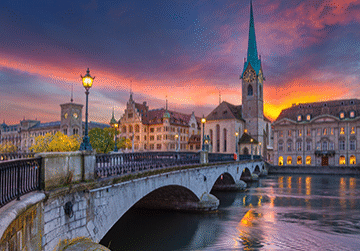Switzerland Evening Church